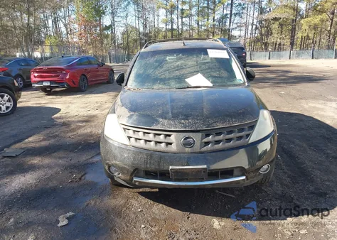 2007 Nissan Murano Sl из США, поврежденный, VIN JN8AZ08WX7W616173